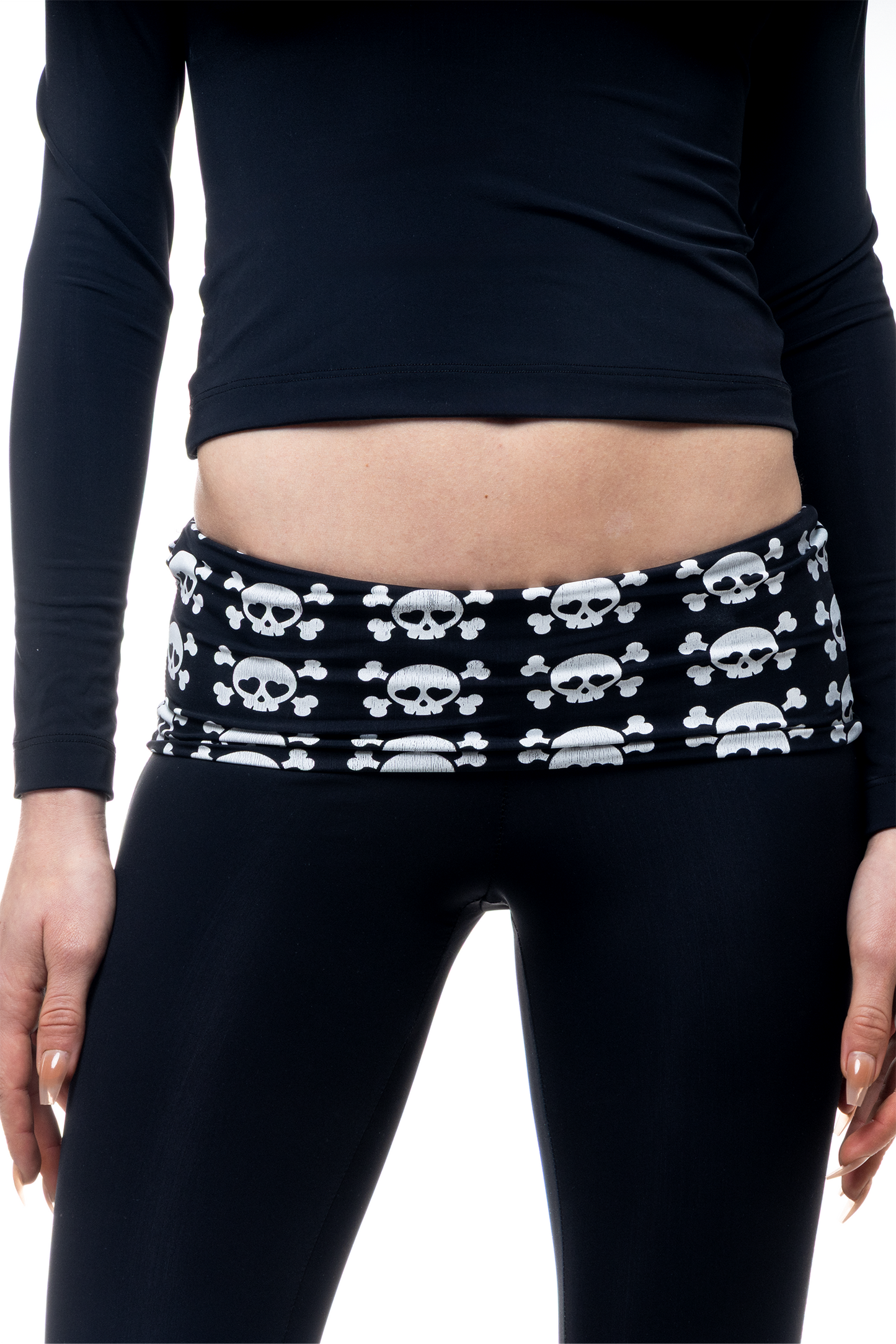 Cutie Skull Pants Black