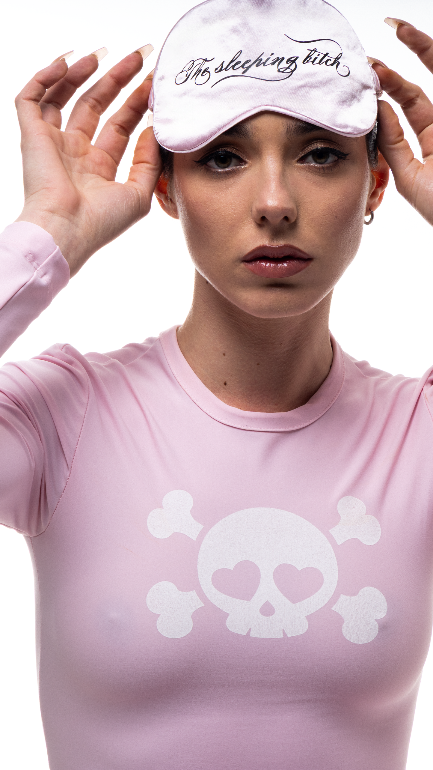 Sleeping Bitch Mask Pink