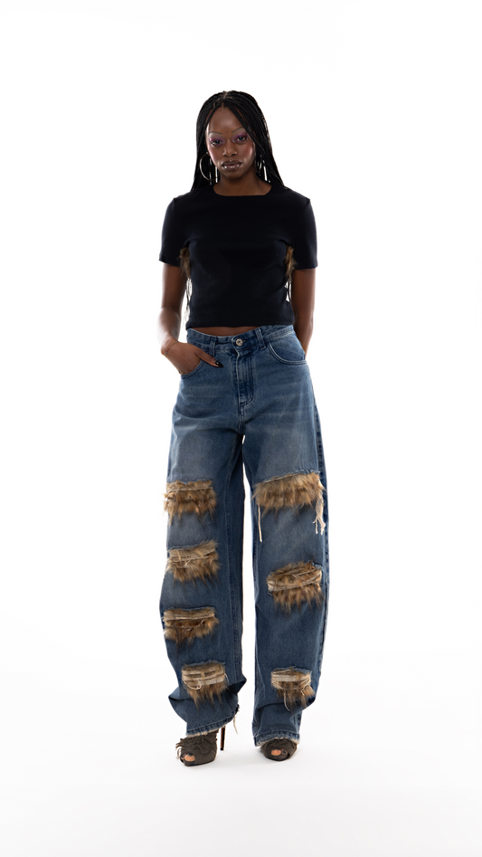 Furry Denim